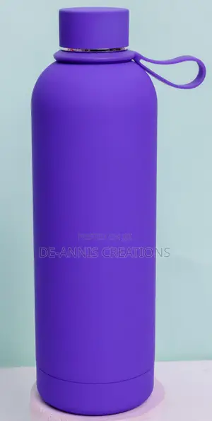 Purple Skin Feel Thermal Bottle
