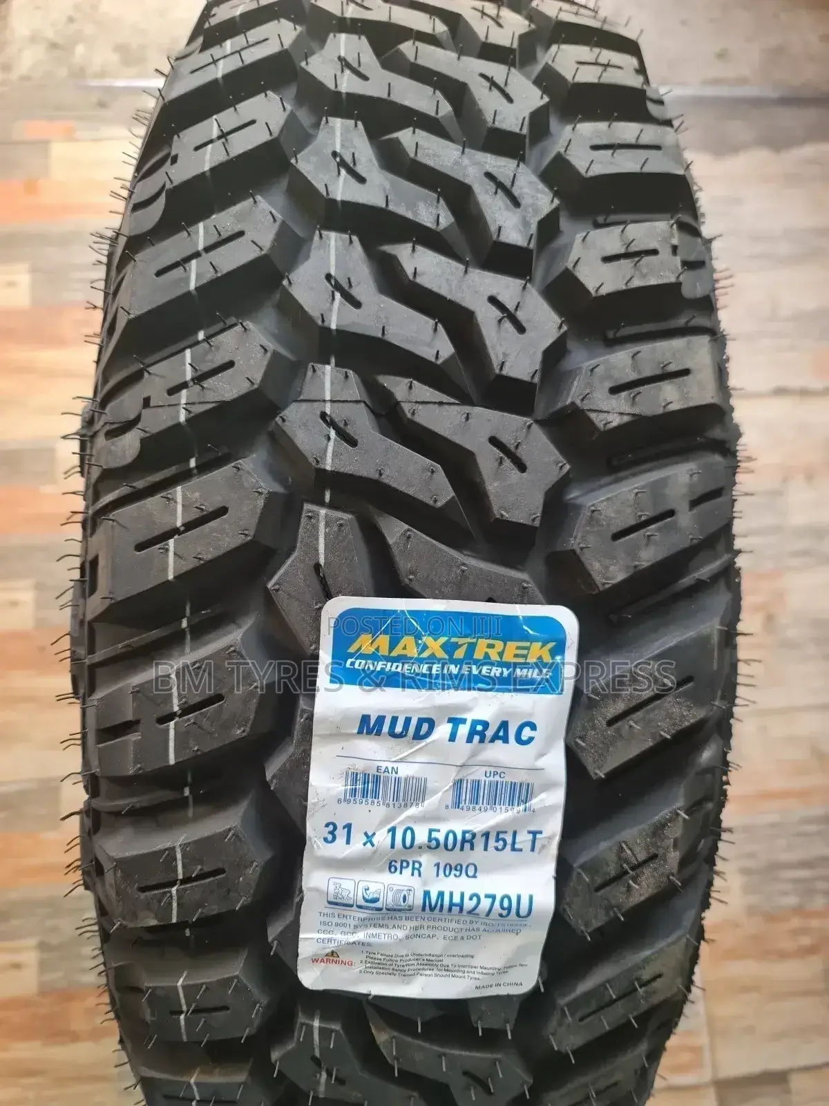 31x10.50r15 Maxtrek Tyres (Mt)