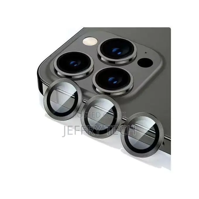 Hd Camera Lens Protector for iPhone 16 Pro Max Mini Glitter