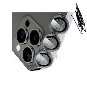 Hd Camera Lens Protector for iPhone 16 Pro Max Mini Glitter
