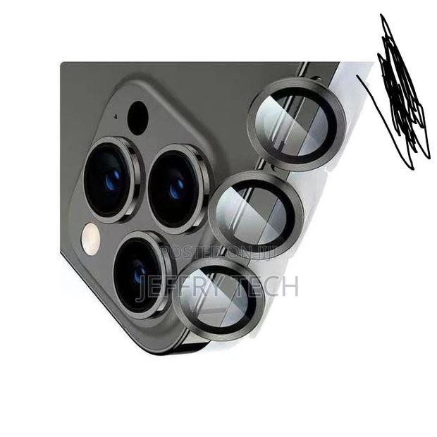 Hd Camera Lens Protector for iPhone 16 Pro Max Mini Glitter - thumbnail 2