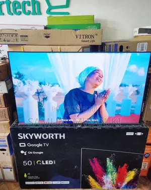 Skyworth 50" Qled Uhd Google Tv Latest Model