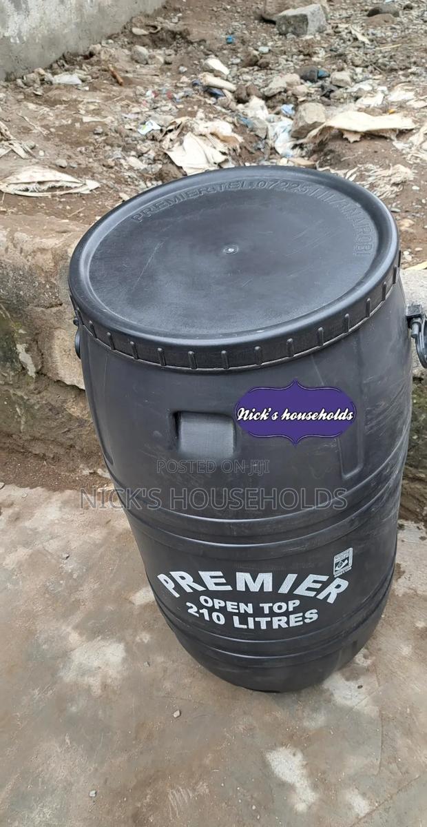 Open Top Water Storage Tank, 210 L - main view