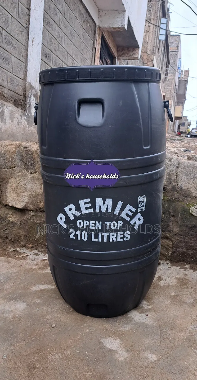 Premier Open Top 210 Litres Plastic Tank