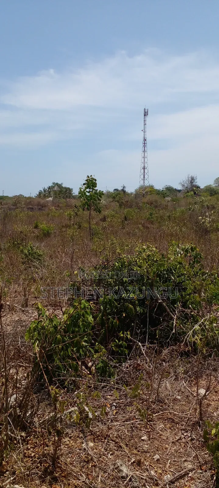 1 Acre Half Plot on Sale in Galu Beach Zone.