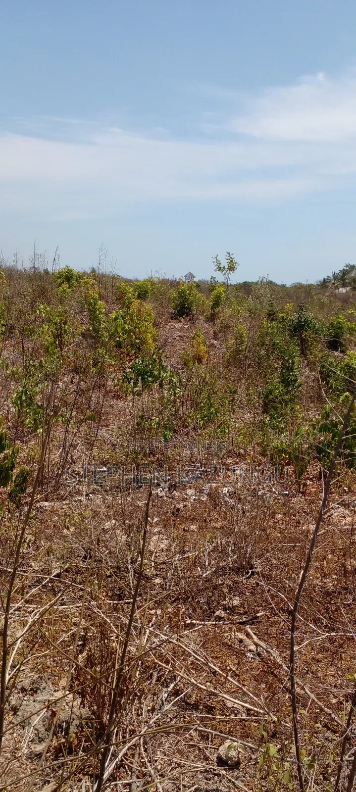 1 Acre Half Plot on Sale in Galu Beach Zone.