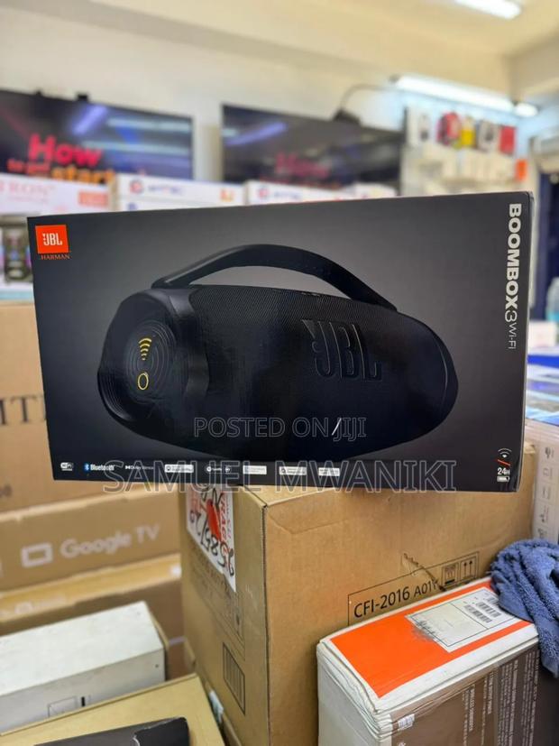 JBL Boombox 3 Wi-Fi Powerful Bluetooth Speaker