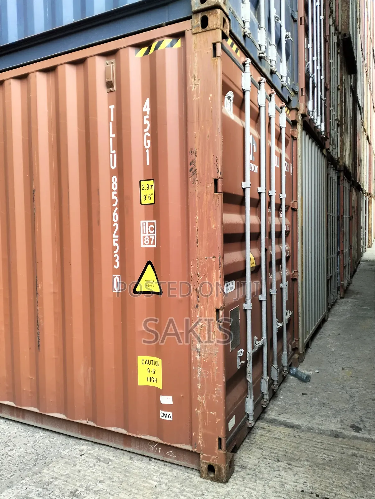 Safi Sana! 40 Feet Empty Containers