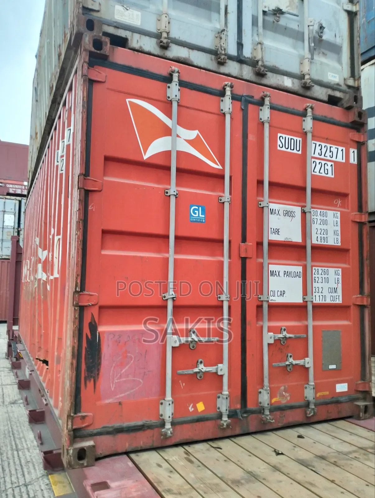 20 Feet Empty Containers On Offer