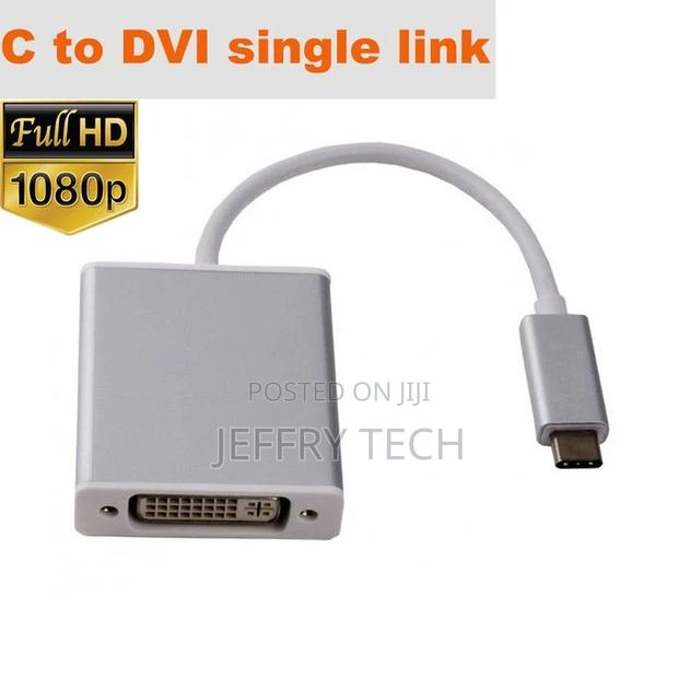 Usb C to Dvi Dual Link Adapter Usb 3.1 Type C to Dvi-D Cable