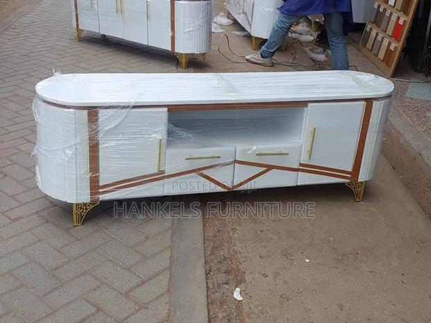 Whitish Modern Tv Stand