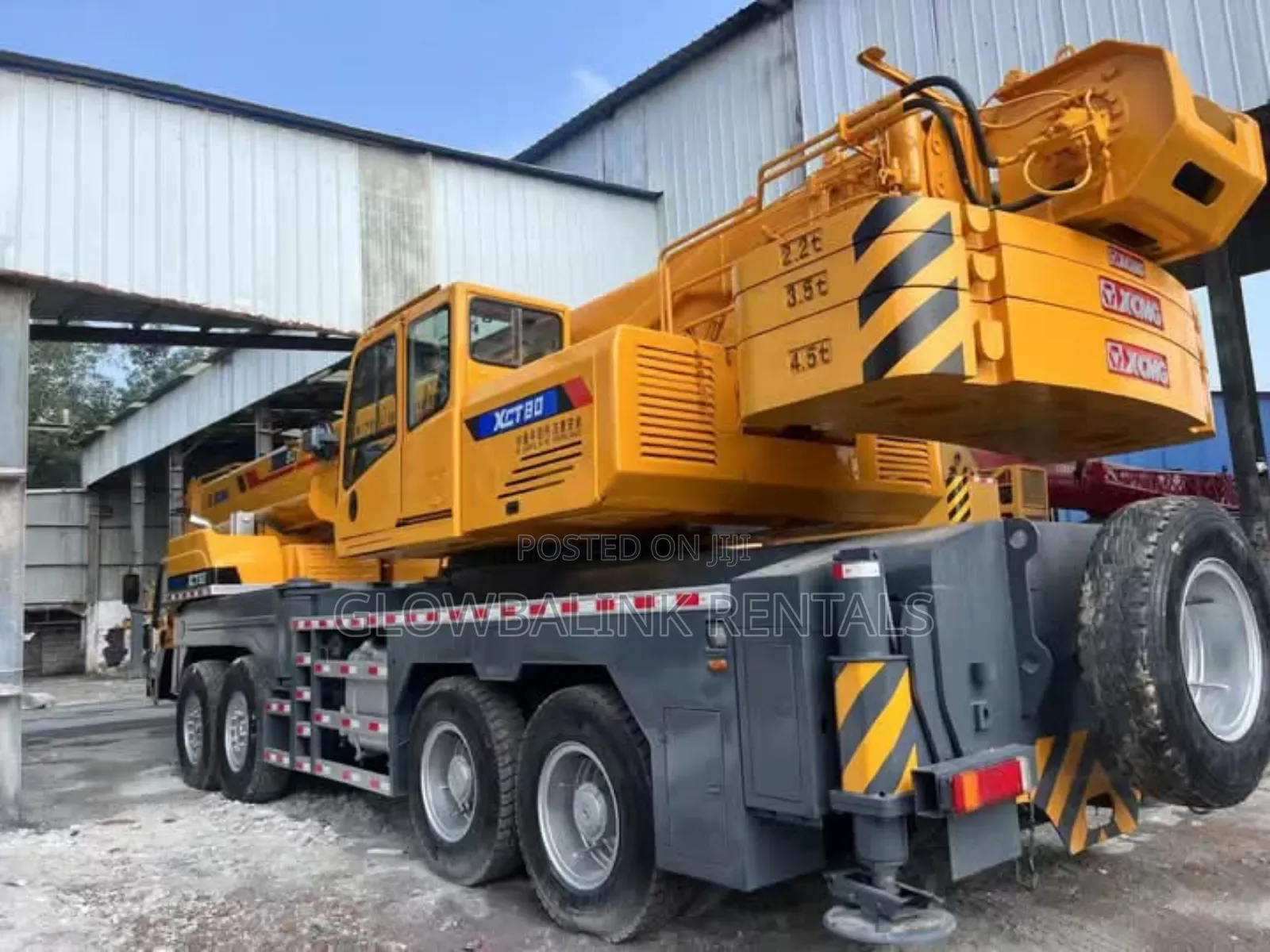 For Hire Cranes, Self Loading Hiabs, Forklifts in Nakuru