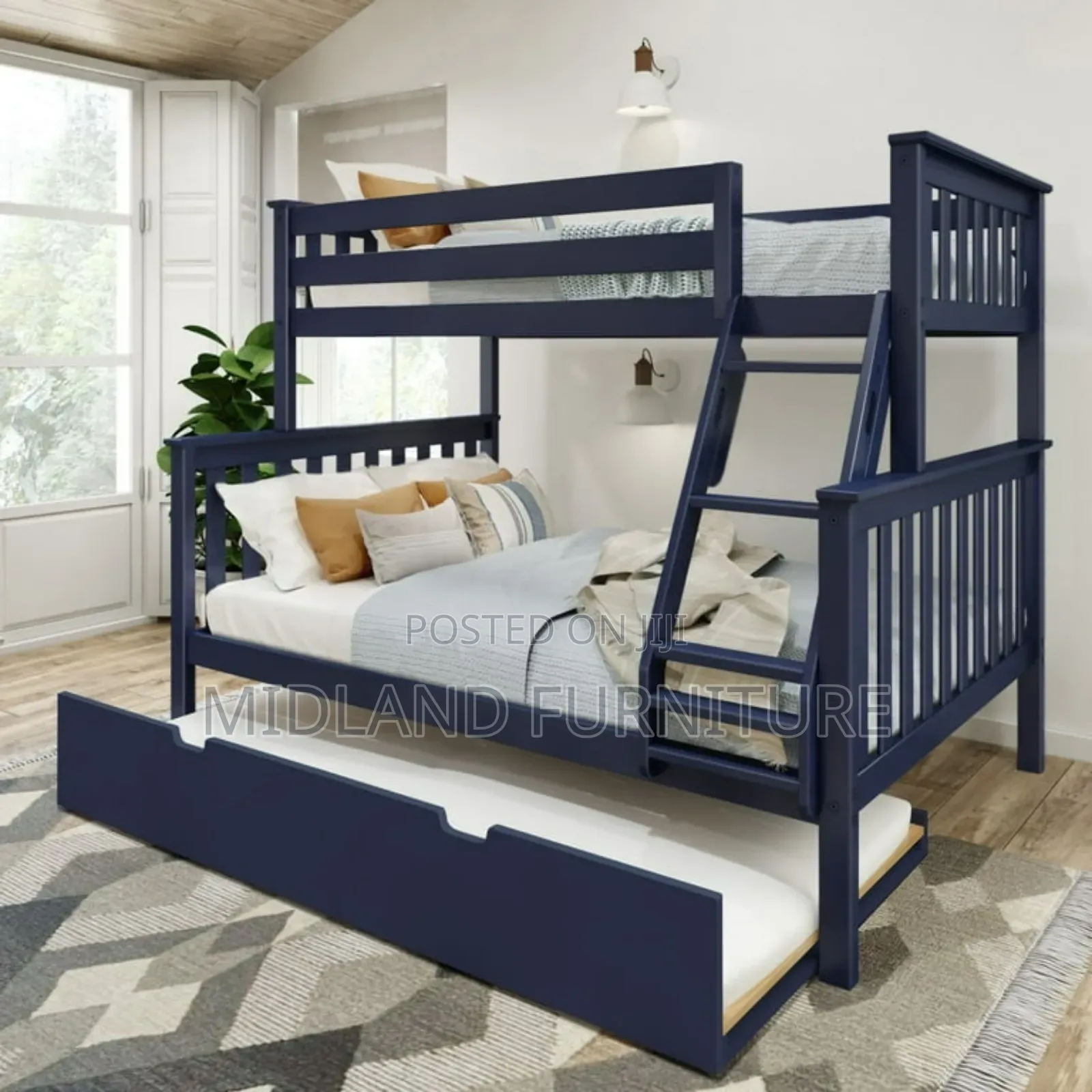 Midland Double Decker Bunk Bedd