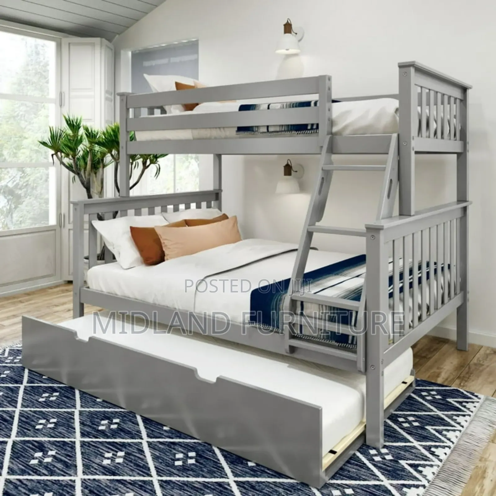Midland Double Decker Bunk Bedd
