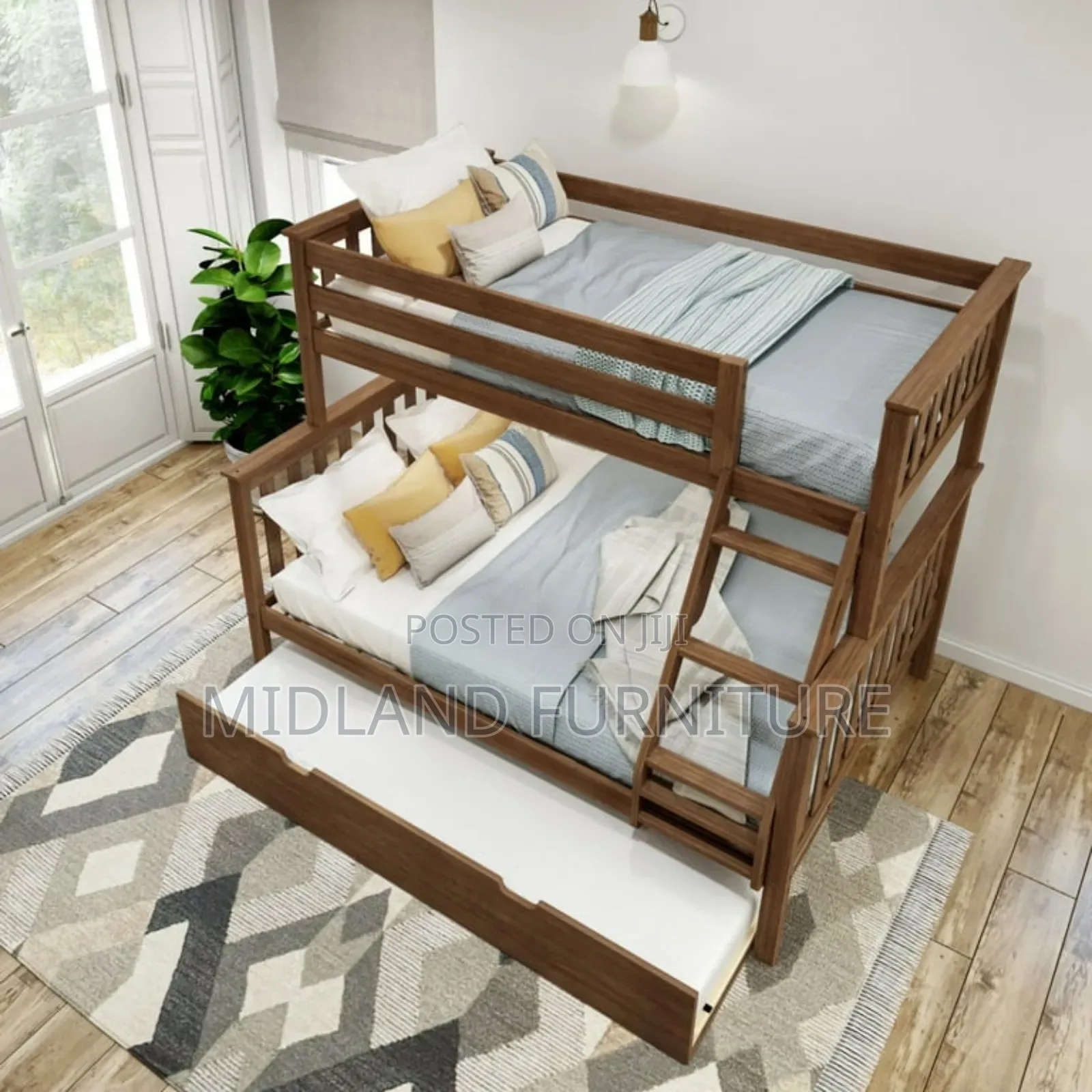 Midland Double Decker Bunk Bedd