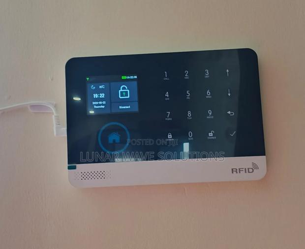 Tuya/Gsm Alrm System - main view