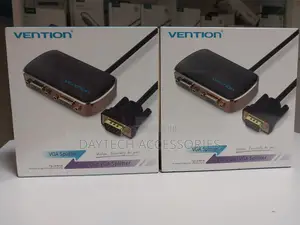 Vention Vga Splitter, 1 in 2 Out Vga Male to 2 Female