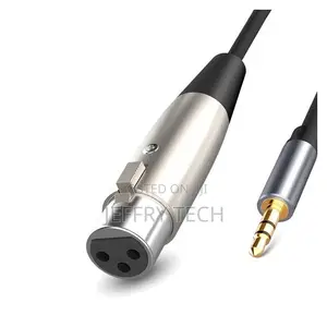 3.5 Mm Jack Naar XLR Kabel 1.5 M Man-Vrouw Professionele