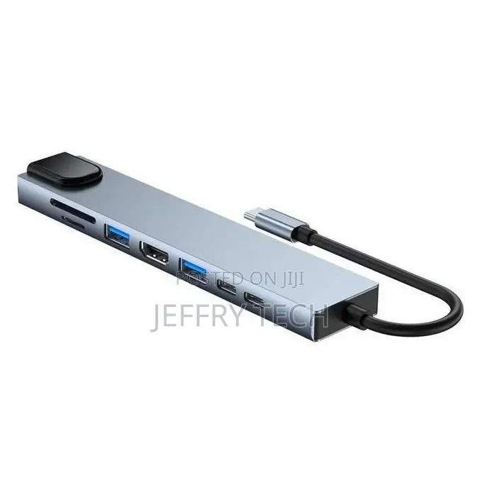 Ultralink C-Hub - 8-in-1 Usb C, Ethernet, Hdmi, Sd Reader