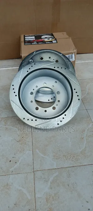 Toyota Landcruiser Lc 200/Lx570 Rear Slot Drilled Rotors