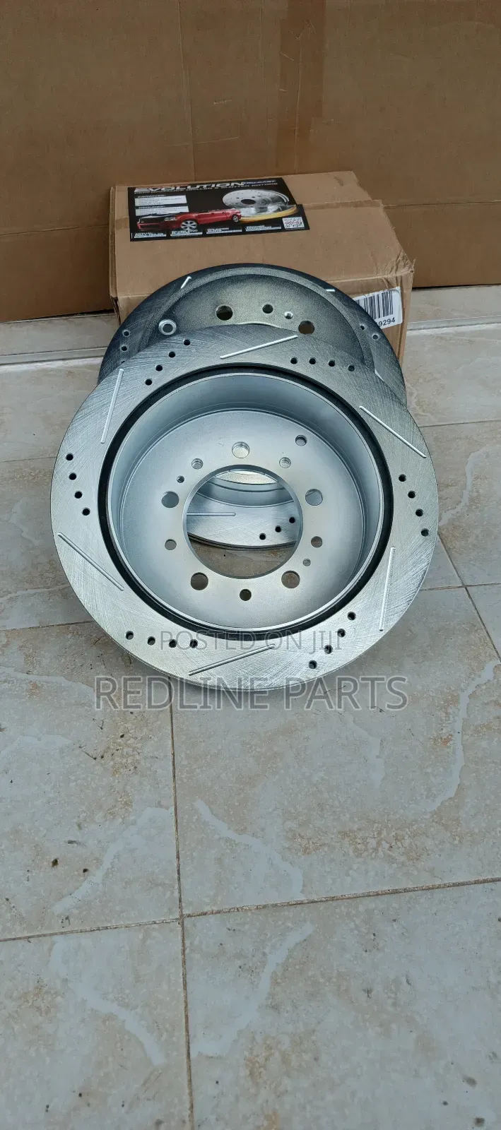 Toyota Landcruiser Lc 200/Lx570 Rear Slot Drilled Rotors