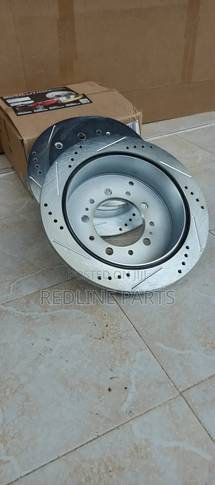 Toyota Landcruiser Lc 200/Lx570 Rear Slot Drilled Rotors