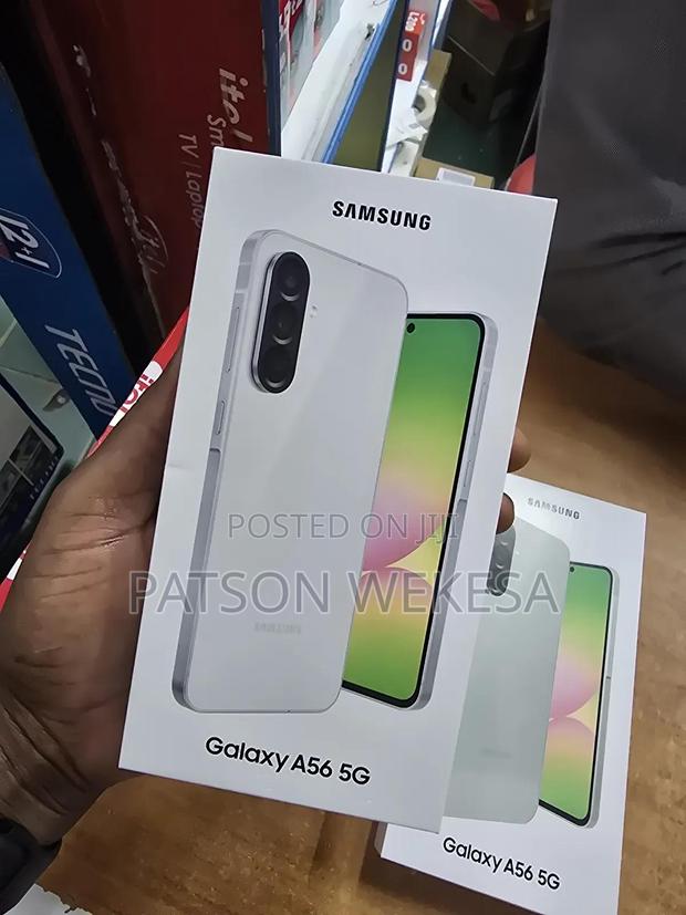 New Samsung Galaxy A56 256 GB Silver - thumbnail 2