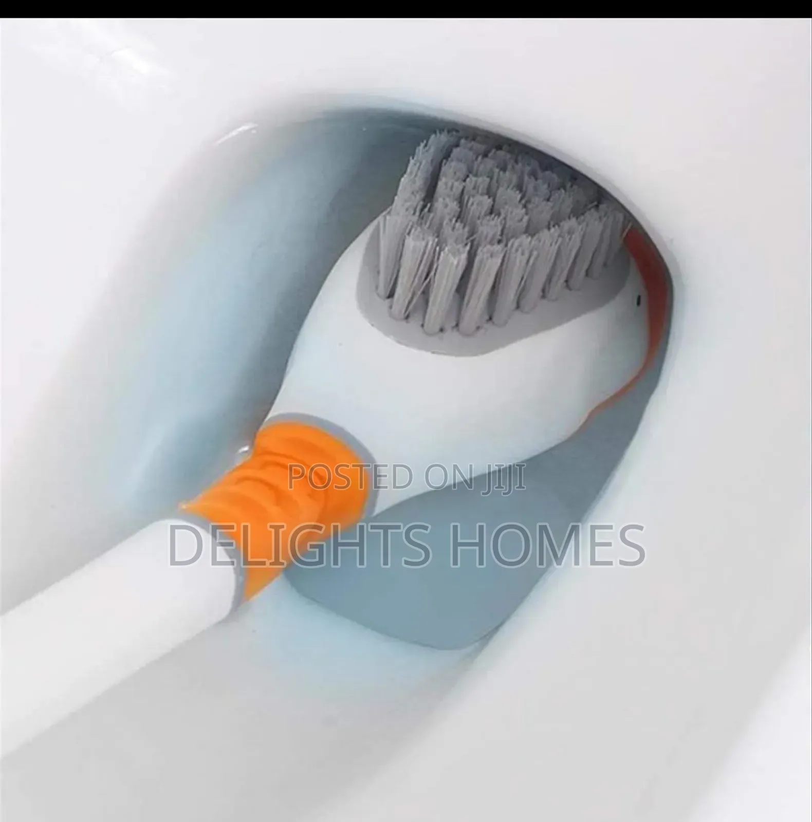 Duck Shaped Toilet Brush Holder + Silicone Toilet Brush.