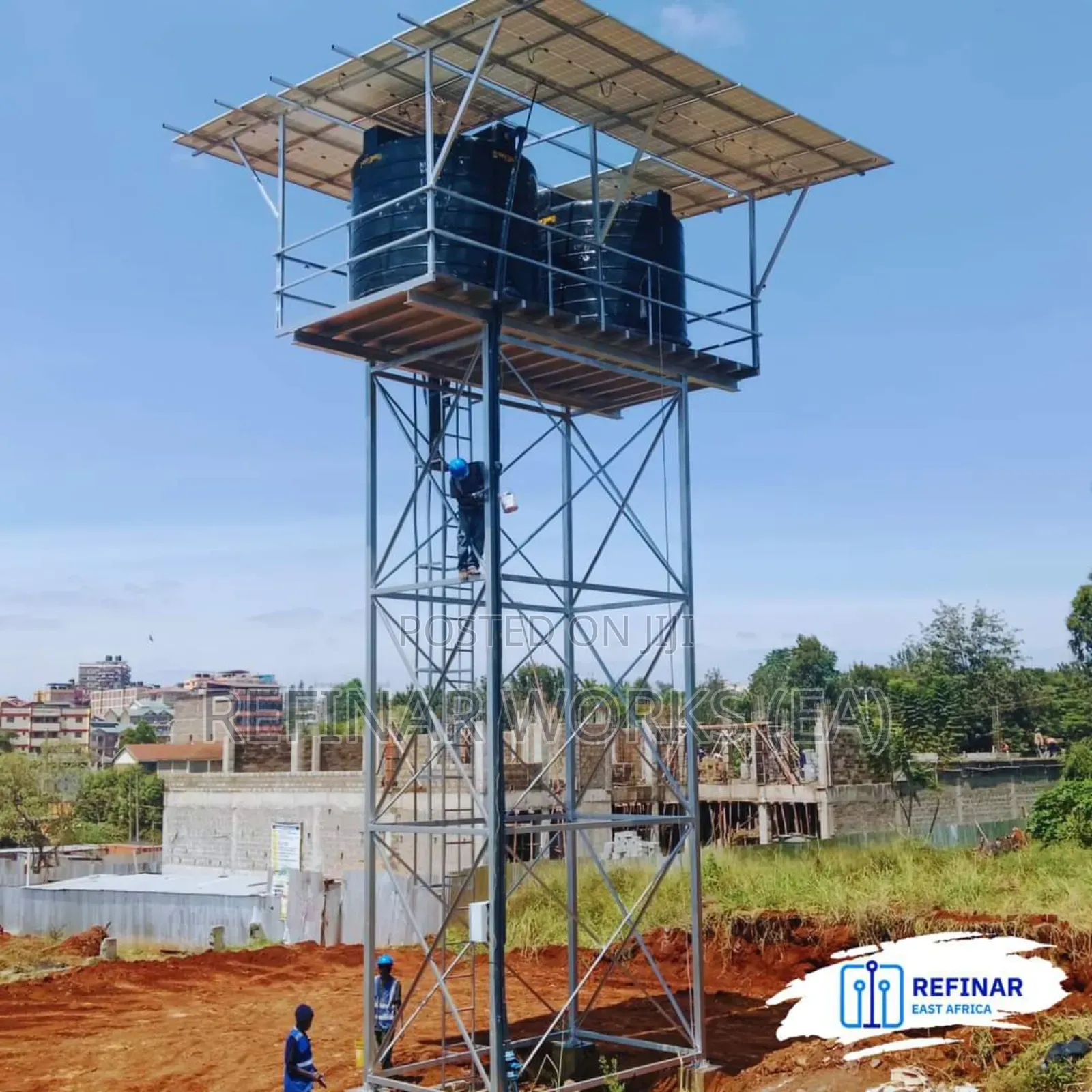 Domestic, Agricultural & Commercial Steel Water Towers