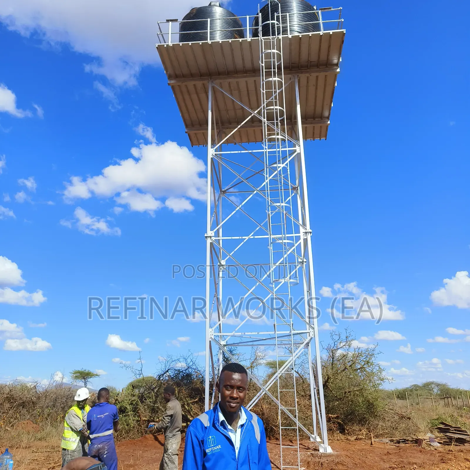 Domestic, Agricultural & Commercial Steel Water Towers
