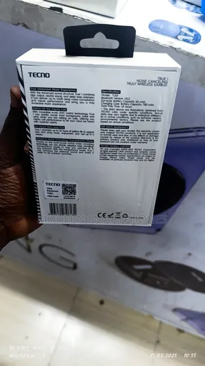 Tecno True 1 Noise Cancelling TWS Bluetooth Earphones