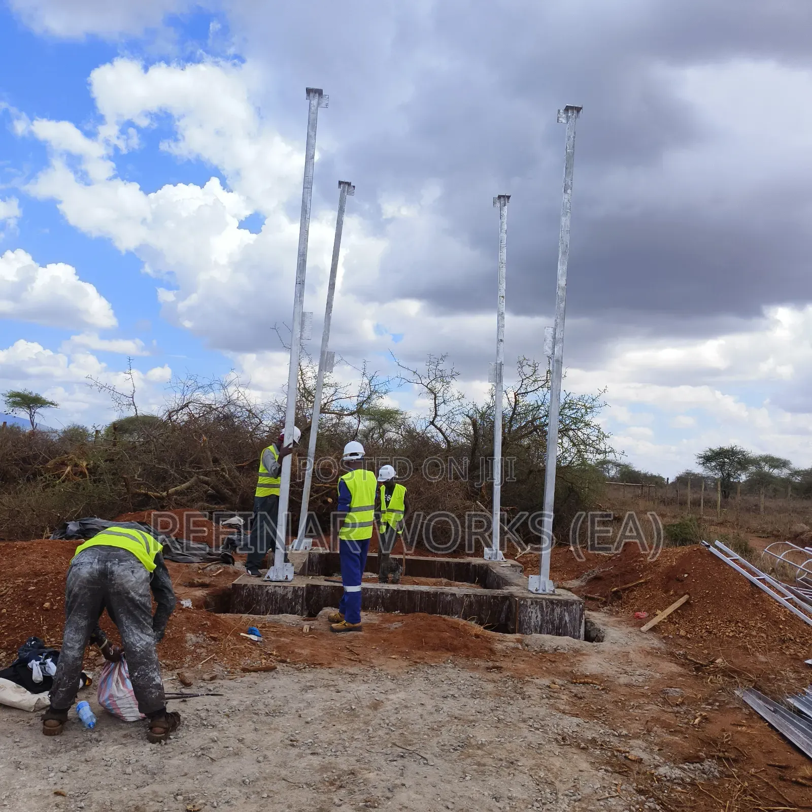 Durable Steel Water Towers In Kenya