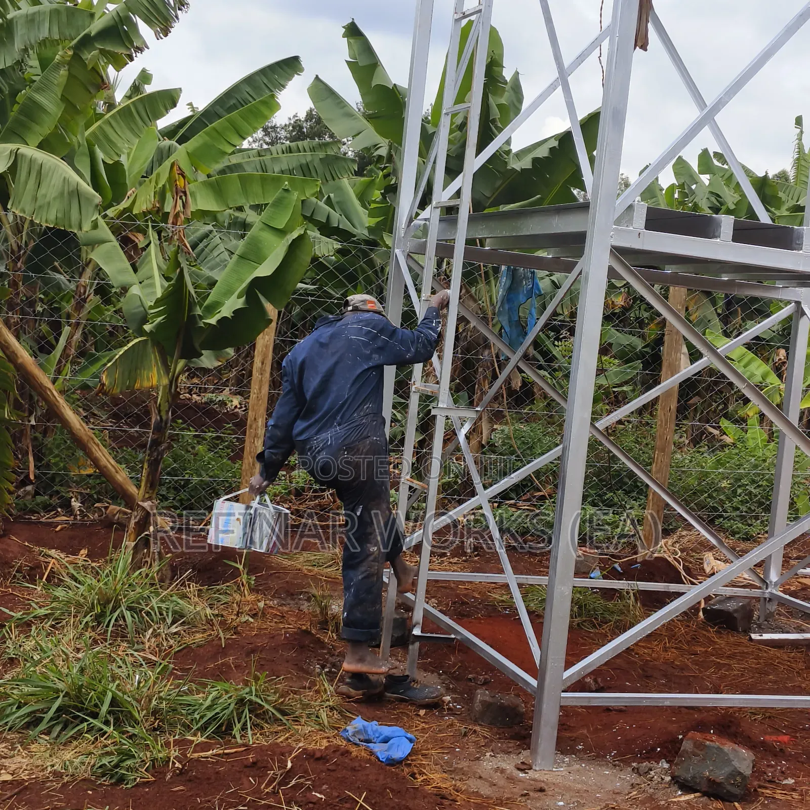 Durable Steel Water Towers In Kenya