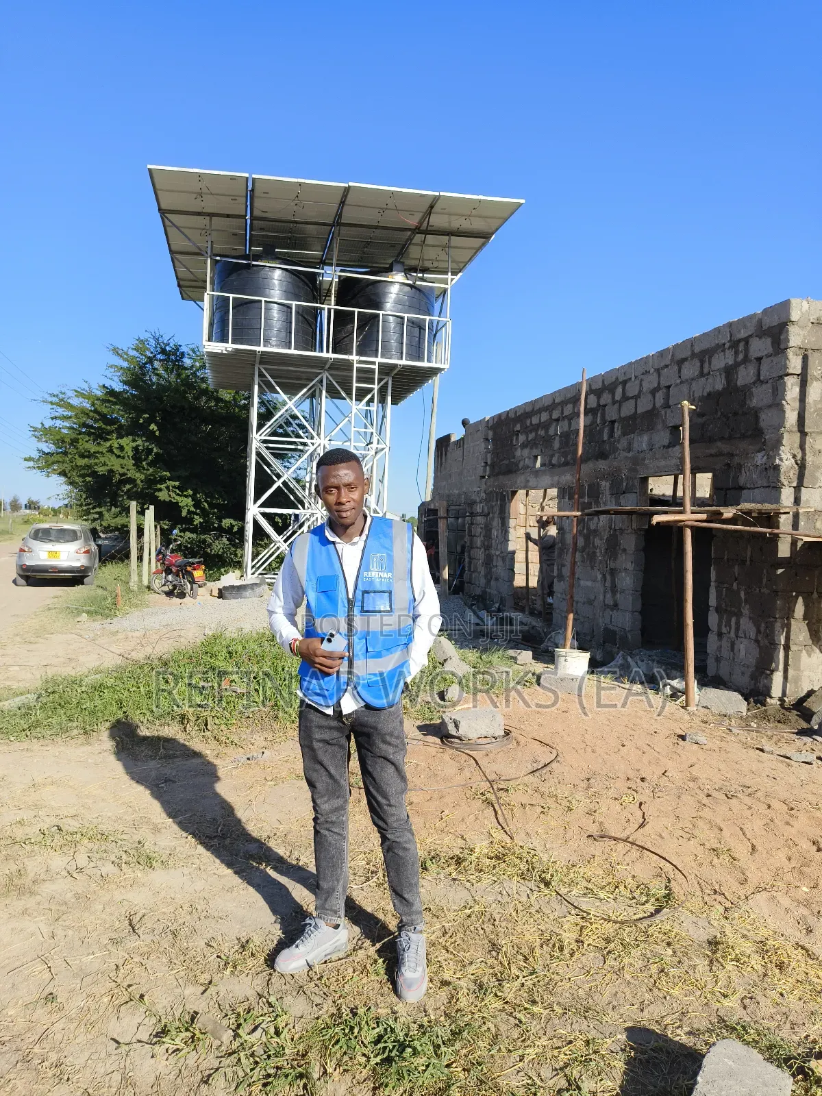 Durable Steel Water Towers In Kenya