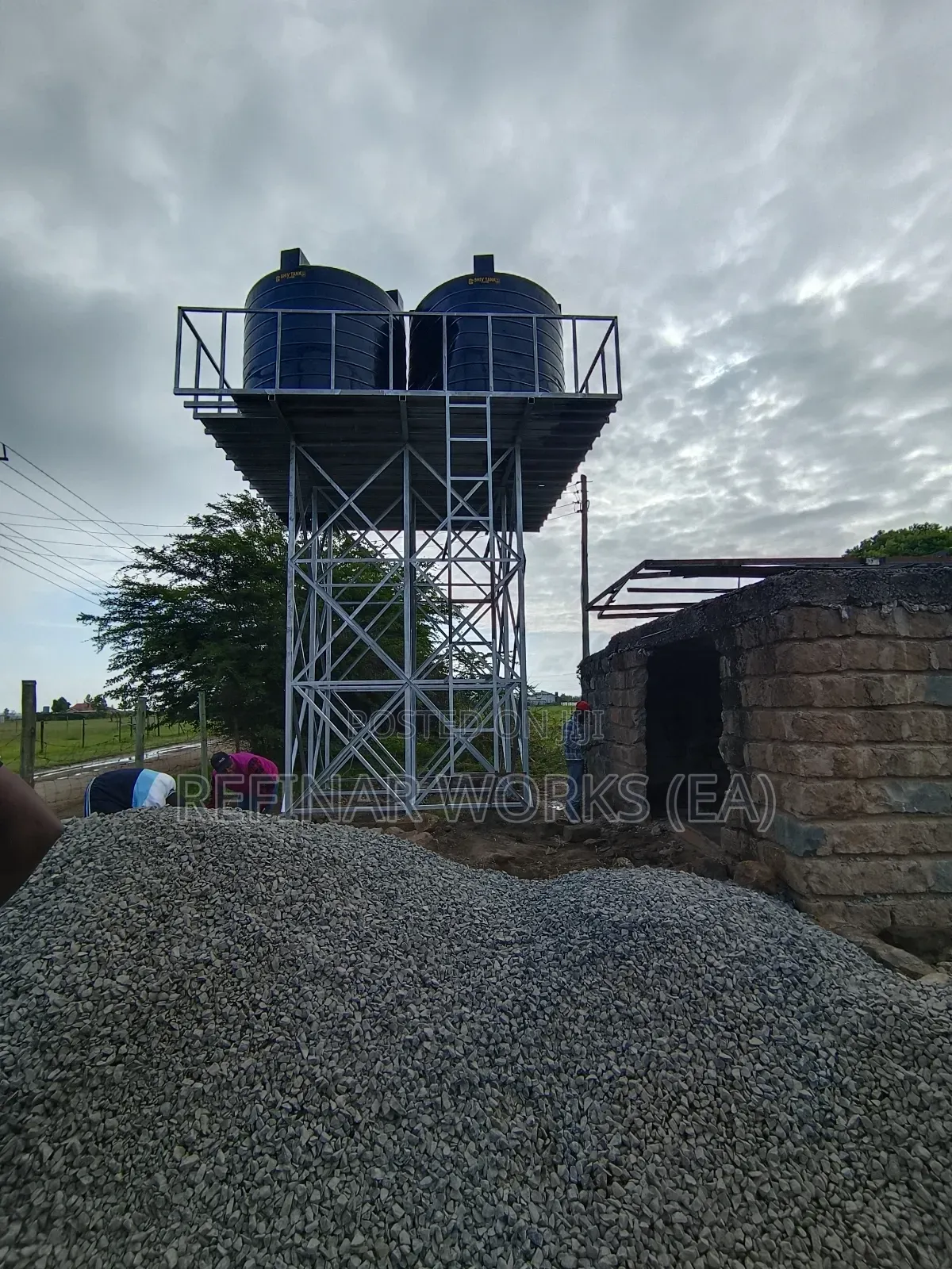Custom Steel Water Tower Fabrications