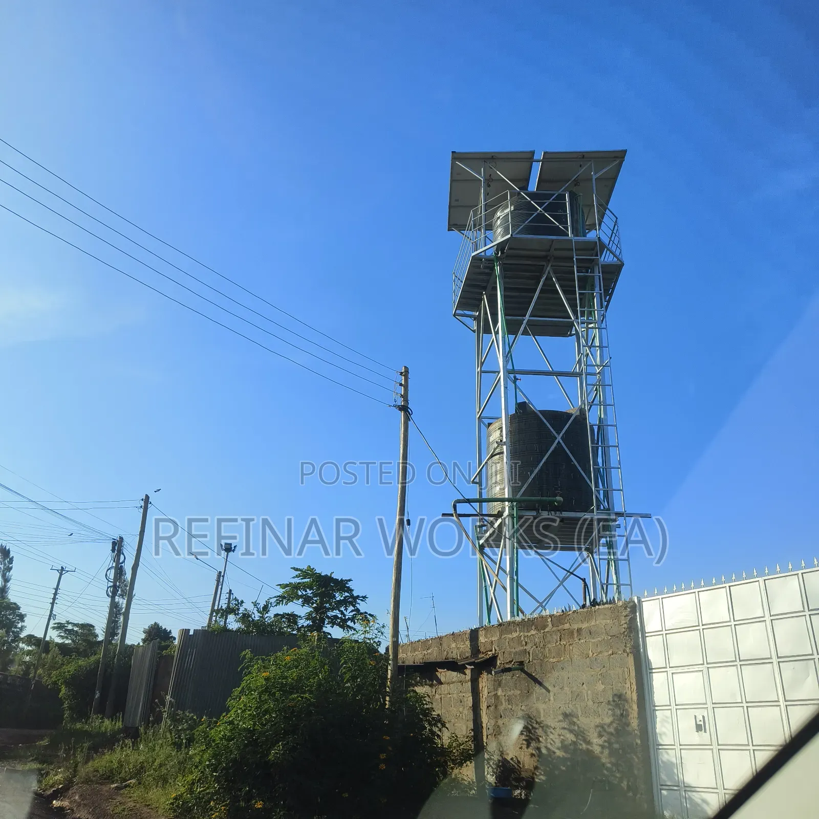 Water Tower Construction Services In Juja, Ruiru, Nairobi