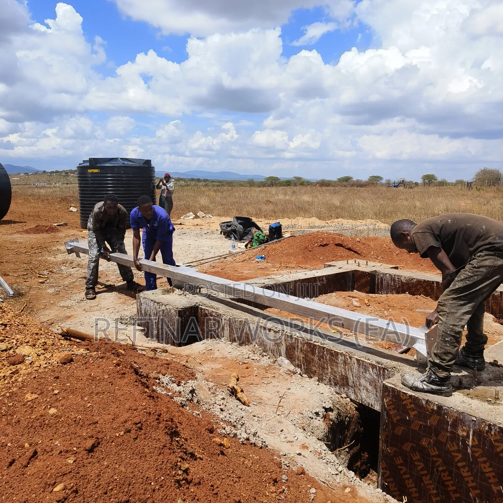 Water Tower Construction Services In Juja, Ruiru, Nairobi