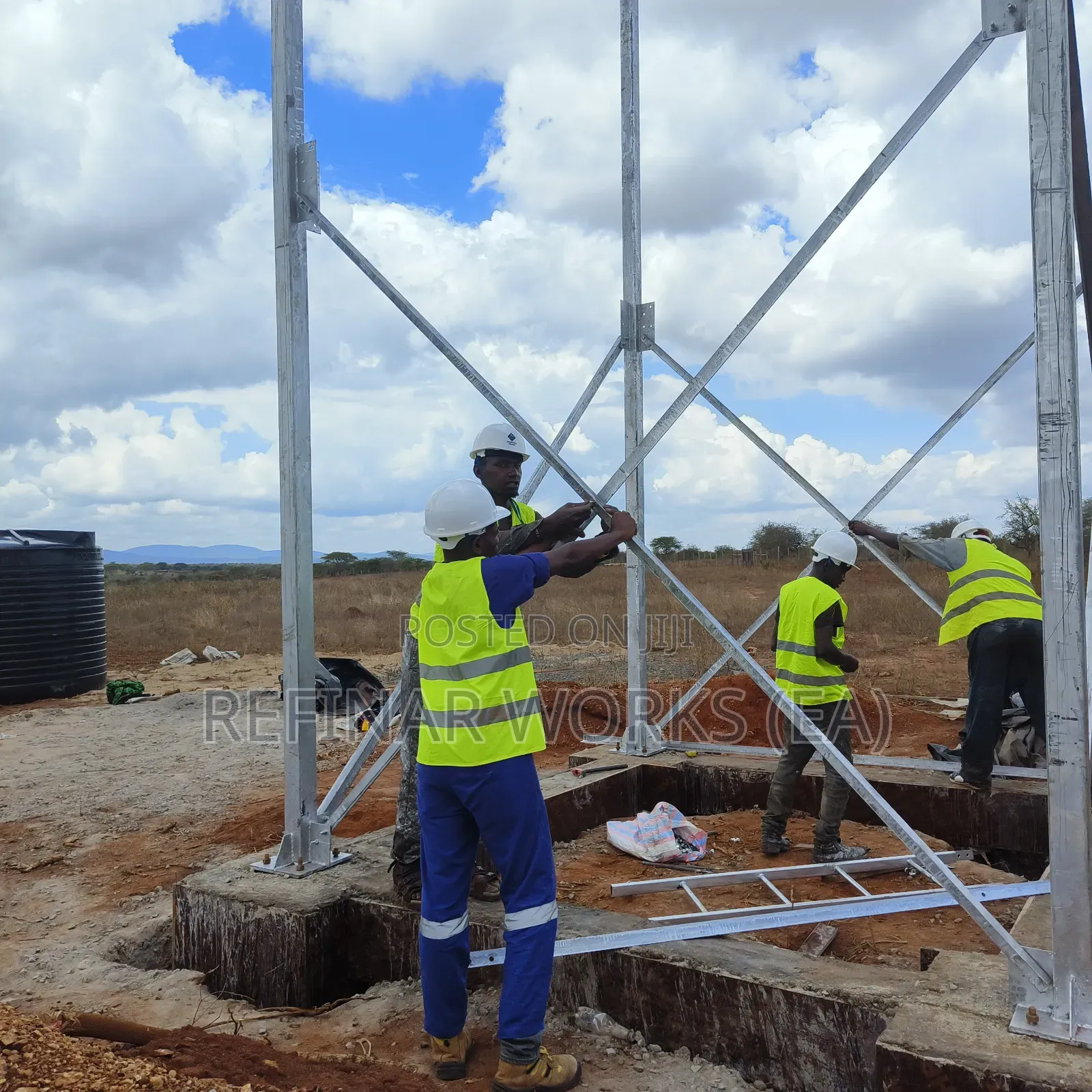 Water Tower Construction Services In Juja, Ruiru, Nairobi