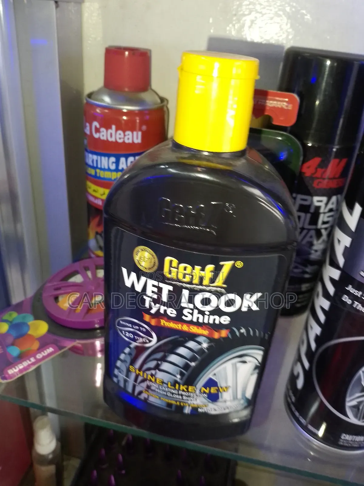 Getf1 Wet Look Tire Shine Spray