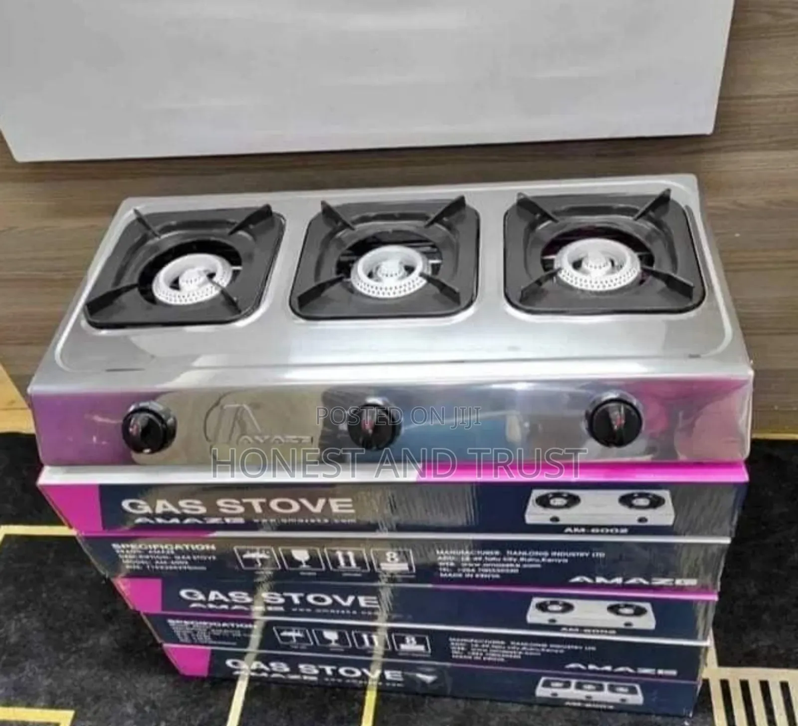 3 Burner Cooker