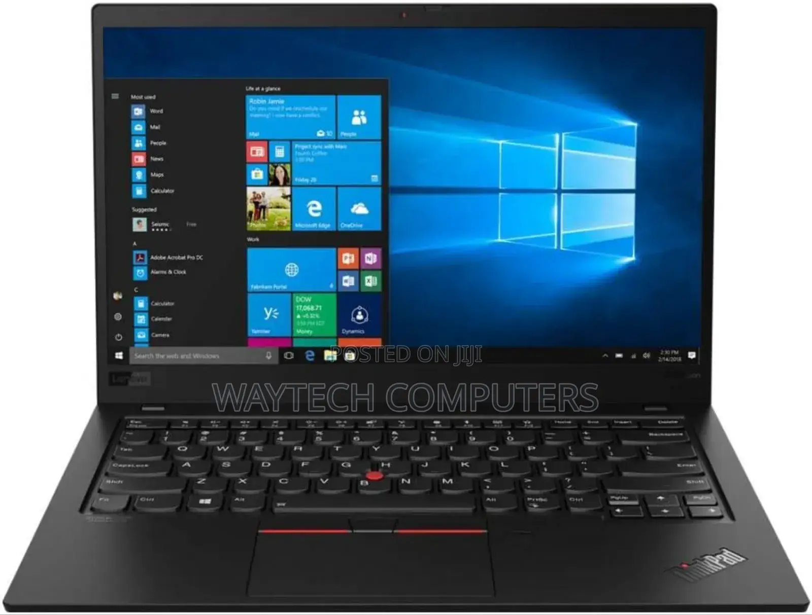 New Laptop Lenovo ThinkPad X1 Carbon 16GB Intel Core I7 SSD 512GB