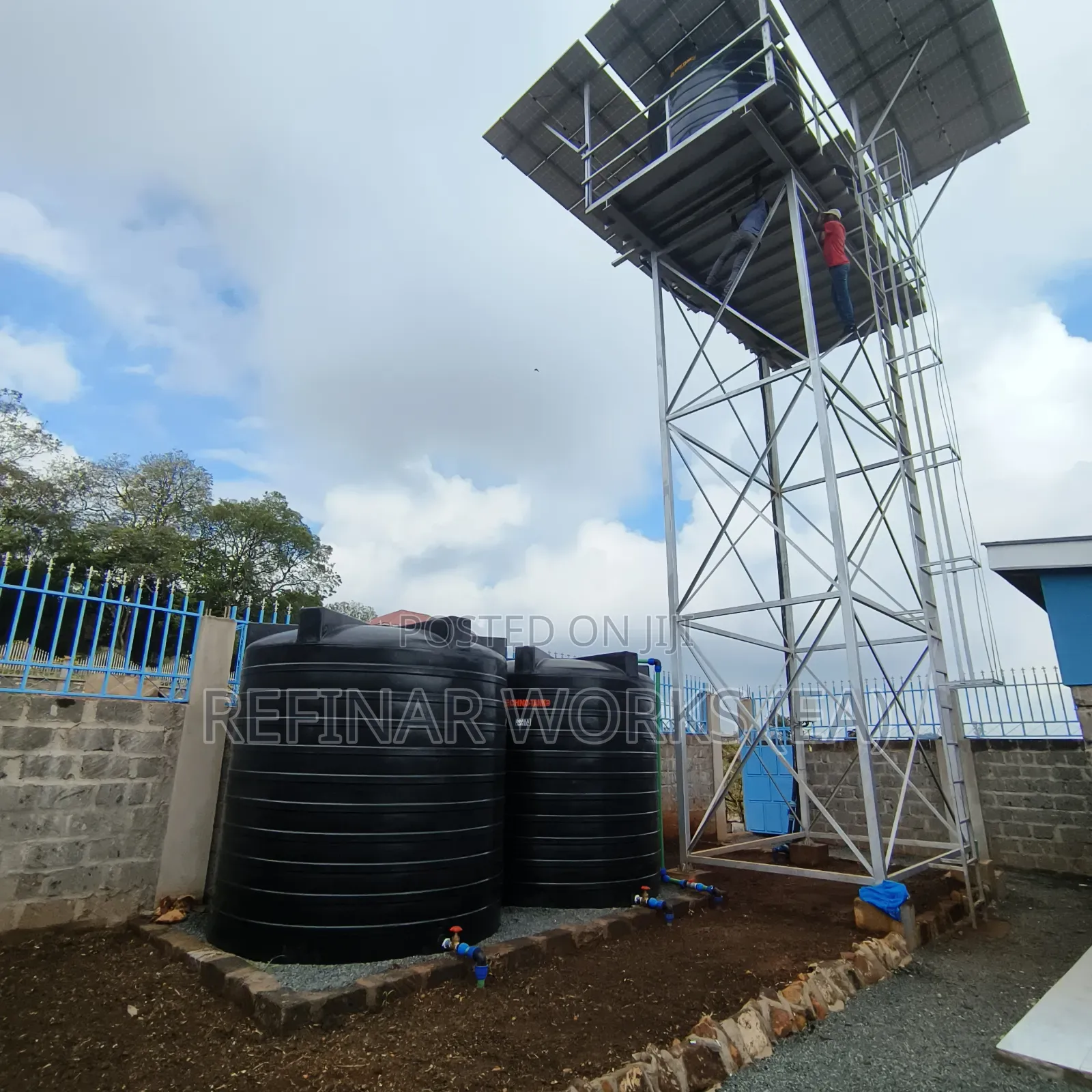 Steel Water Tower And Storage Solutions