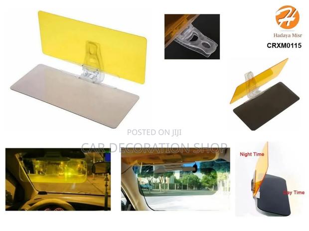 Day and Night Sun Visor Clip on Mirror - main view