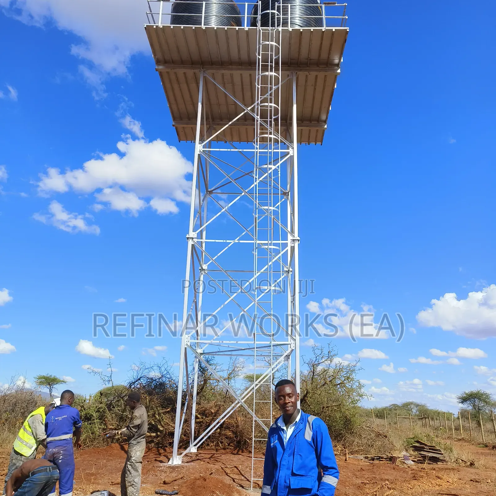 Professional Water Tower Installation