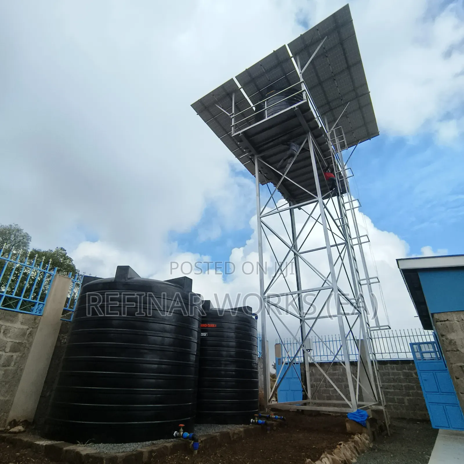 Professional Water Tower Installation