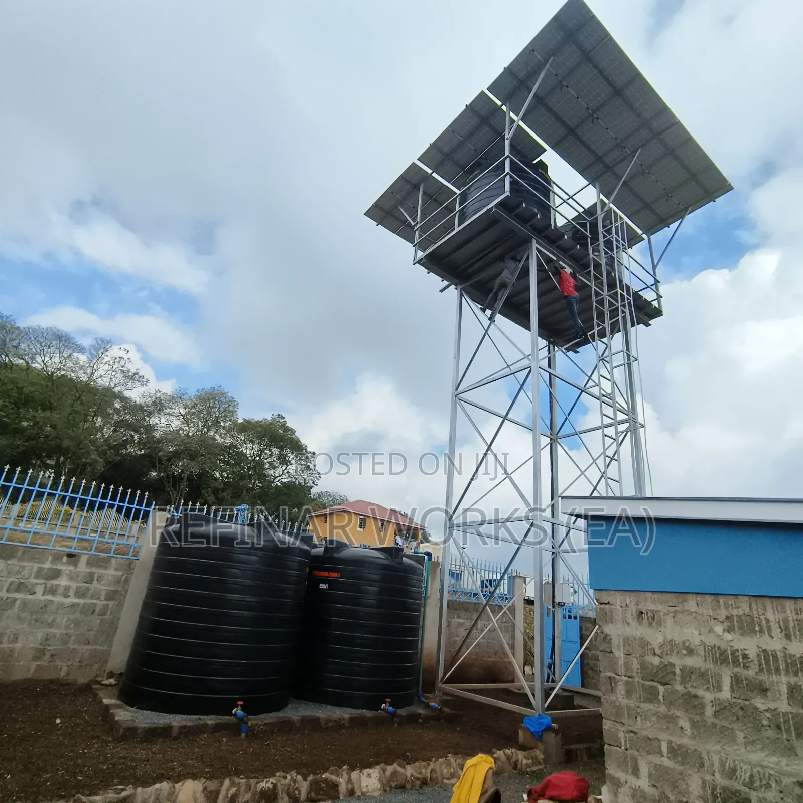 Professional Water Tower Installation