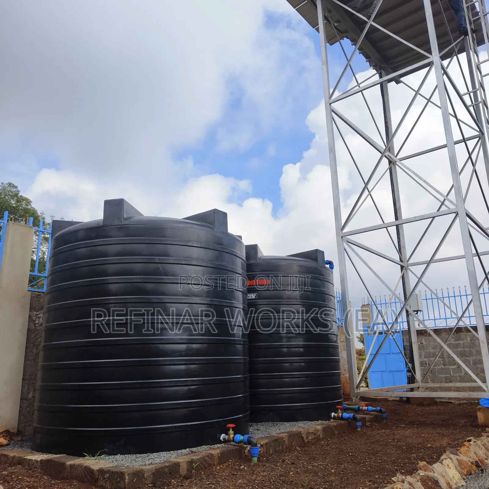 Professional Water Tower Installation
