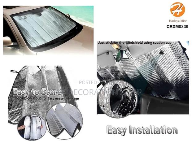 Windscreen Suction Cup Sun Reflective Sunshade - main view