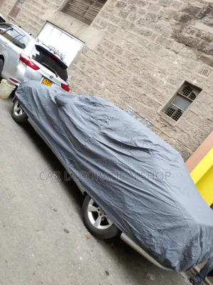 Mercedes C200 Car Fitted With Car Body Sun Dustproof Cover