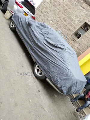 Mercedes C200 Car Fitted With Car Body Sun Dustproof Cover